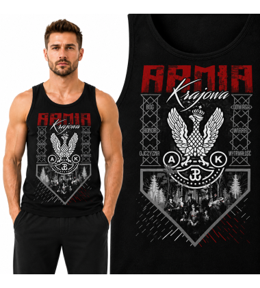 tank-top patriotyczny ARMIA KRAJOWA